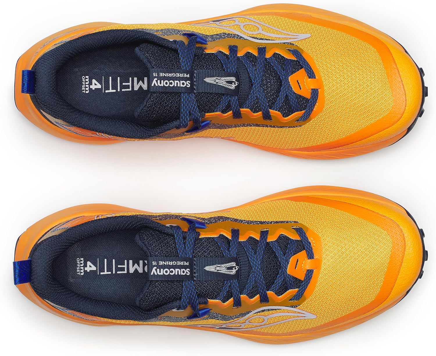 Мужские кроссовки для трейлового бега Saucony Peregrine 15, темно-синий — фото 4