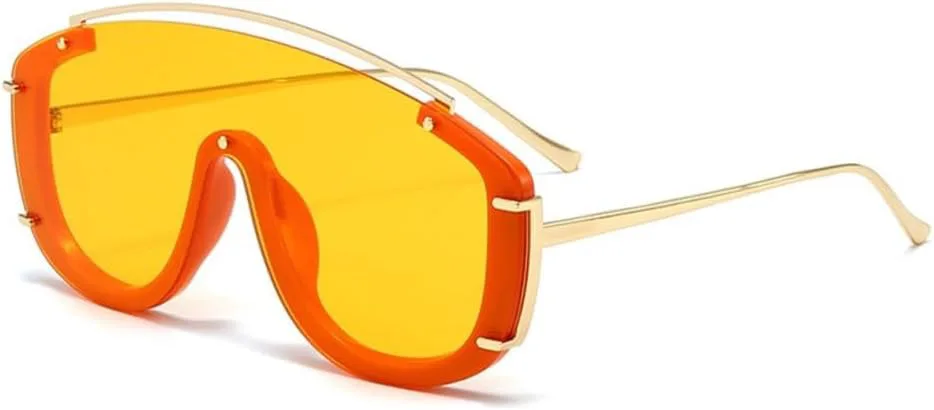 

Металлические солнцезащитные очки. Стильный градиентный дизайн. Большой размер. Спортивные очки. Леопардовый принт. Металлическая оправа. Солнцезащитные очки KTUCN, 6