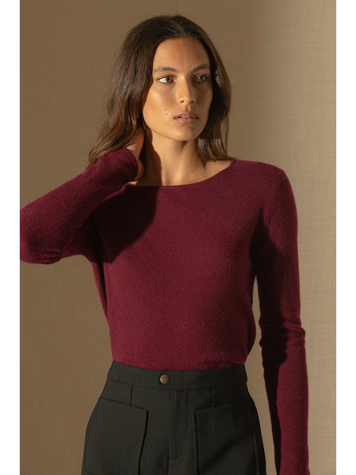

Кашемировый пуловер Perfect Cashmere, бордовый