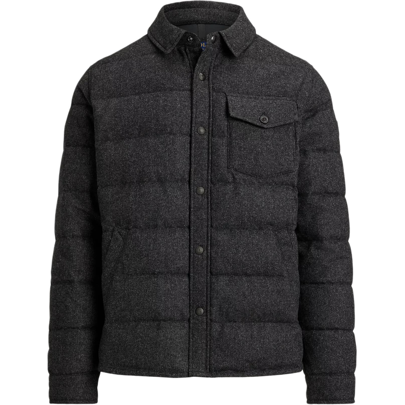 

Ralph Lauren Rrl текстурированный шерстяной блейзер Polo Ralph Lauren, темно-серый