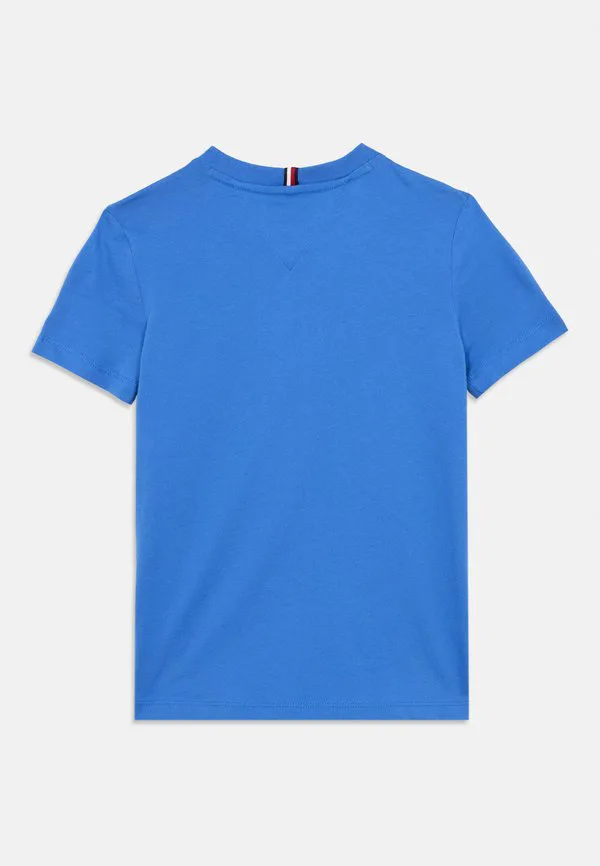 Футболка с адаптивным логотипом, круглый вырез, принт. Tommy Hilfiger, Empire Blue — фото 2