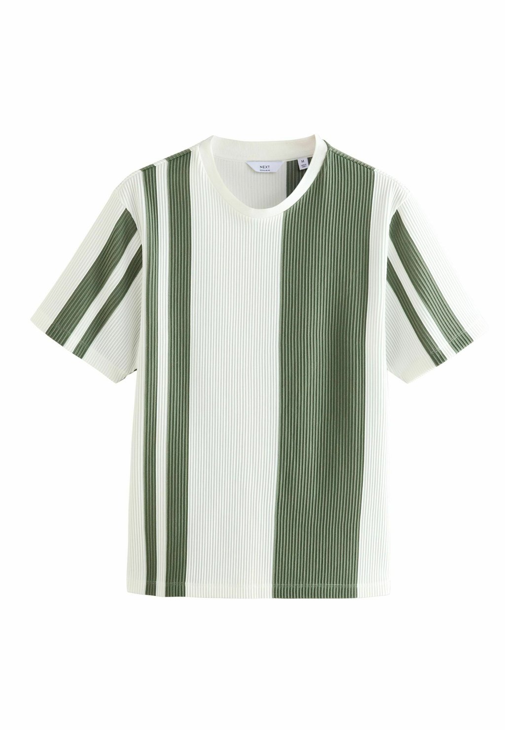 

Футболка с принтом REGULAR FIT VERTICAL STRIPE Next, зеленый