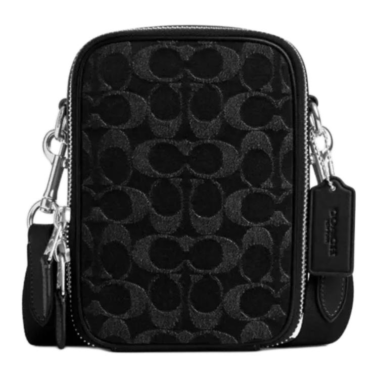 

Стантон джинсовая поясная сумка мини унисекс black COACH, Set (Bag+Dust Bag)