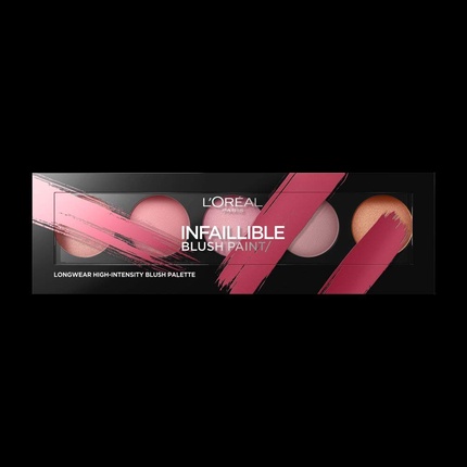

Палитра румян L'Oreal Infallible Blush Paint Palette 10 г 02 Ambers L'Oréal Paris