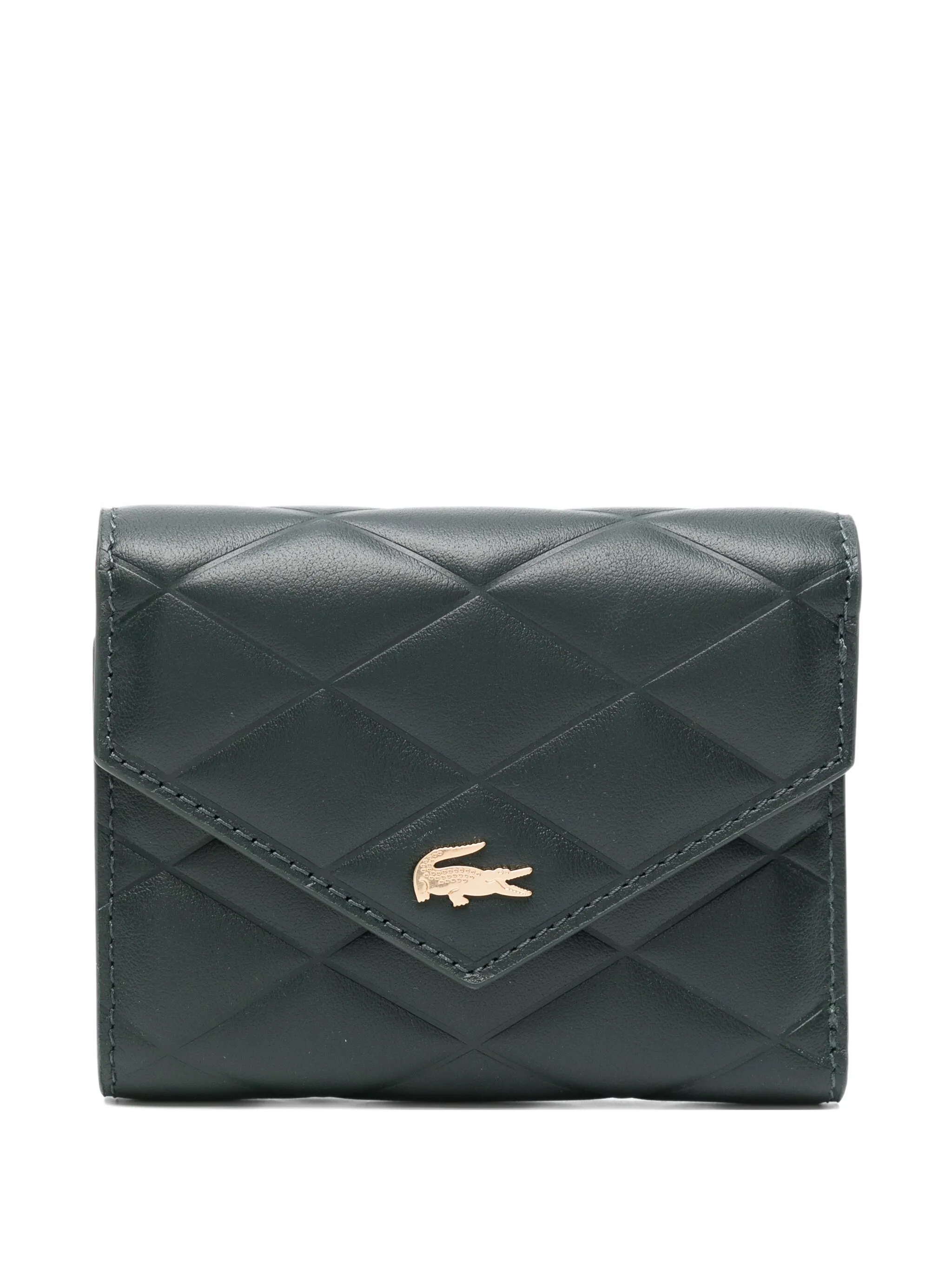 

Компактный кошелек Lacoste, зеленый
