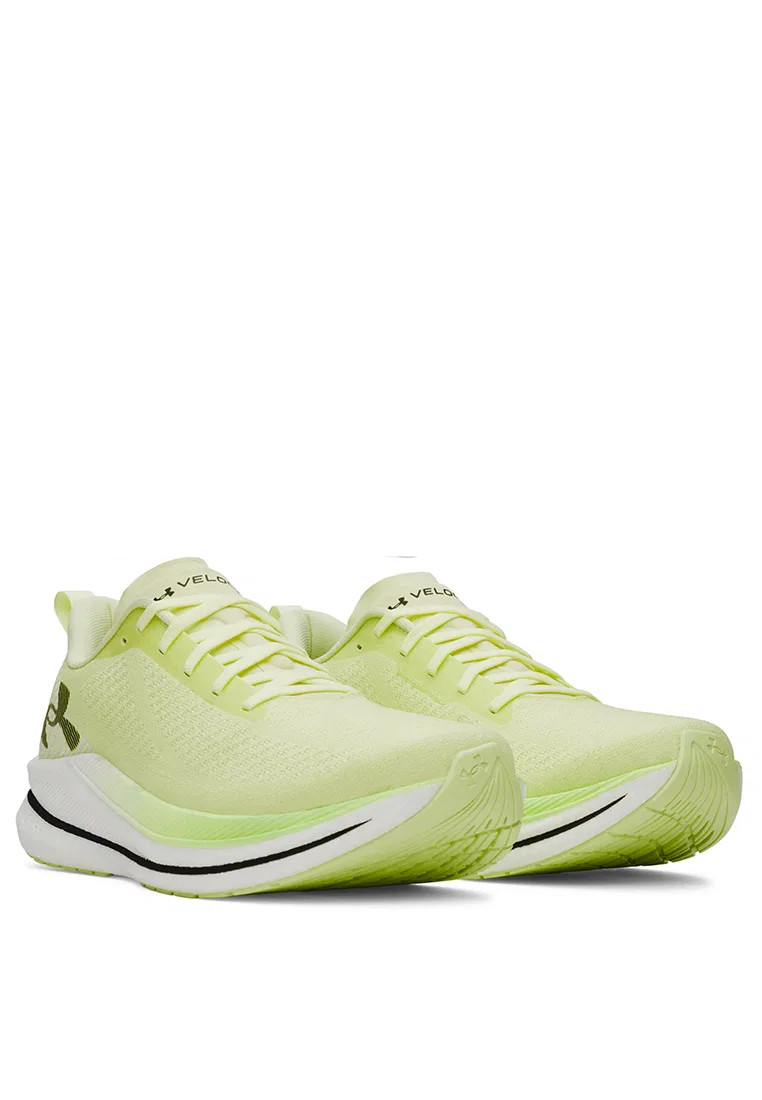 Кроссовки велосипедные SPD, Velociti Under Armour, черный/зеленый — фото 2