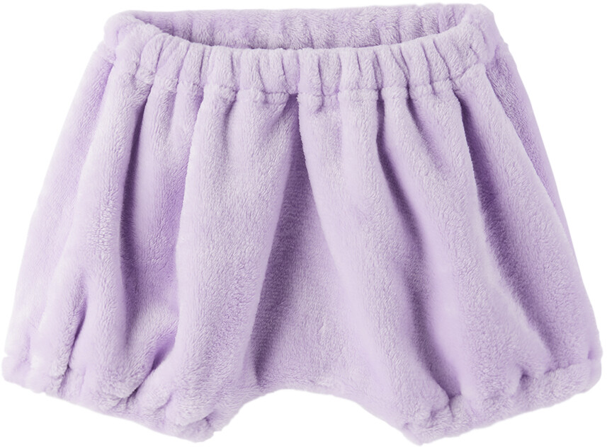 

Детские фиолетовые вышитые брюки ANNA SUI MINI