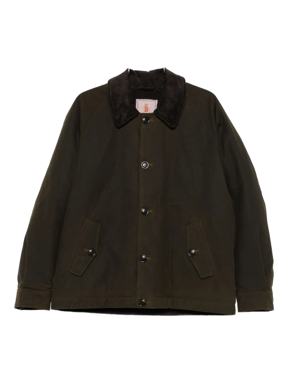 

Куртка с вельветовым воротником Baracuta, коричневый