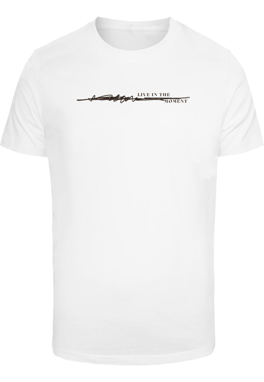 

Классическая футболка Mister Tee Shirt Live In The Moment, белый