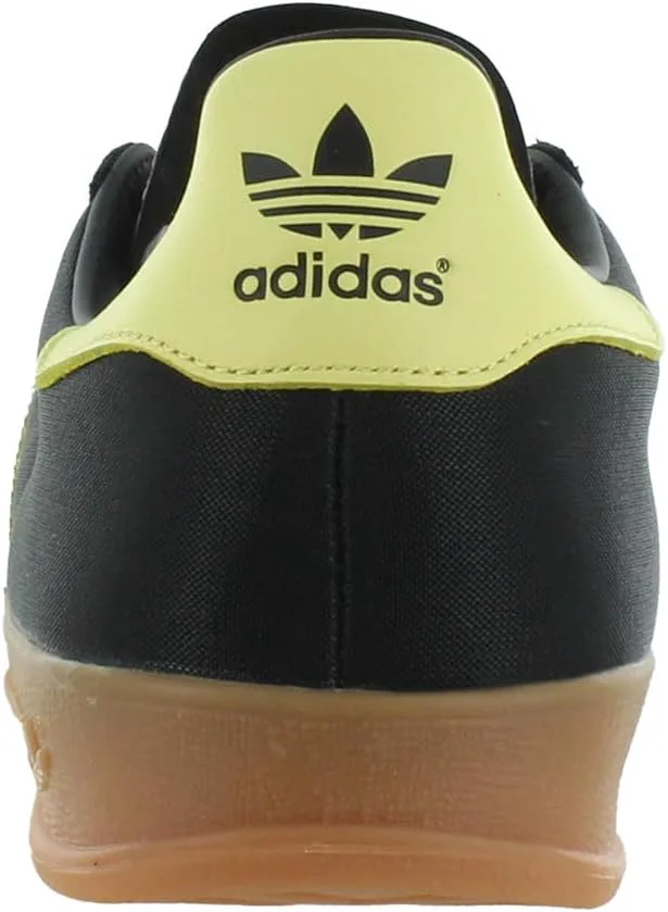 Мужские кроссовки Adidas Gazelle для зала, черный/желтый — фото 3