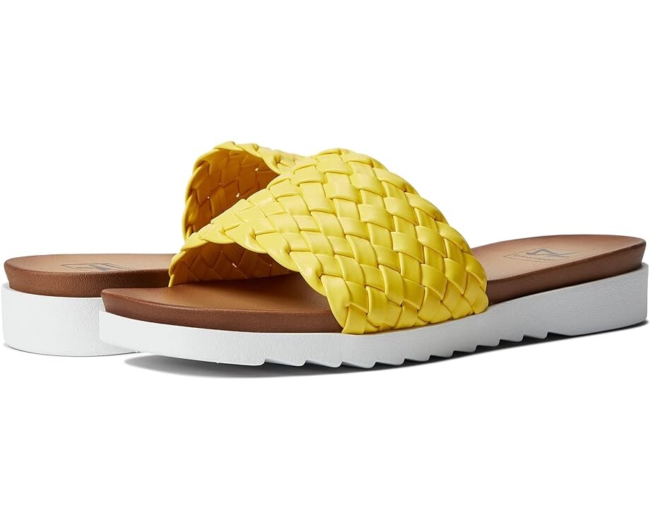 

Сандалии Dirty Laundry Enjoy It, цвет Yellow Woven Pu