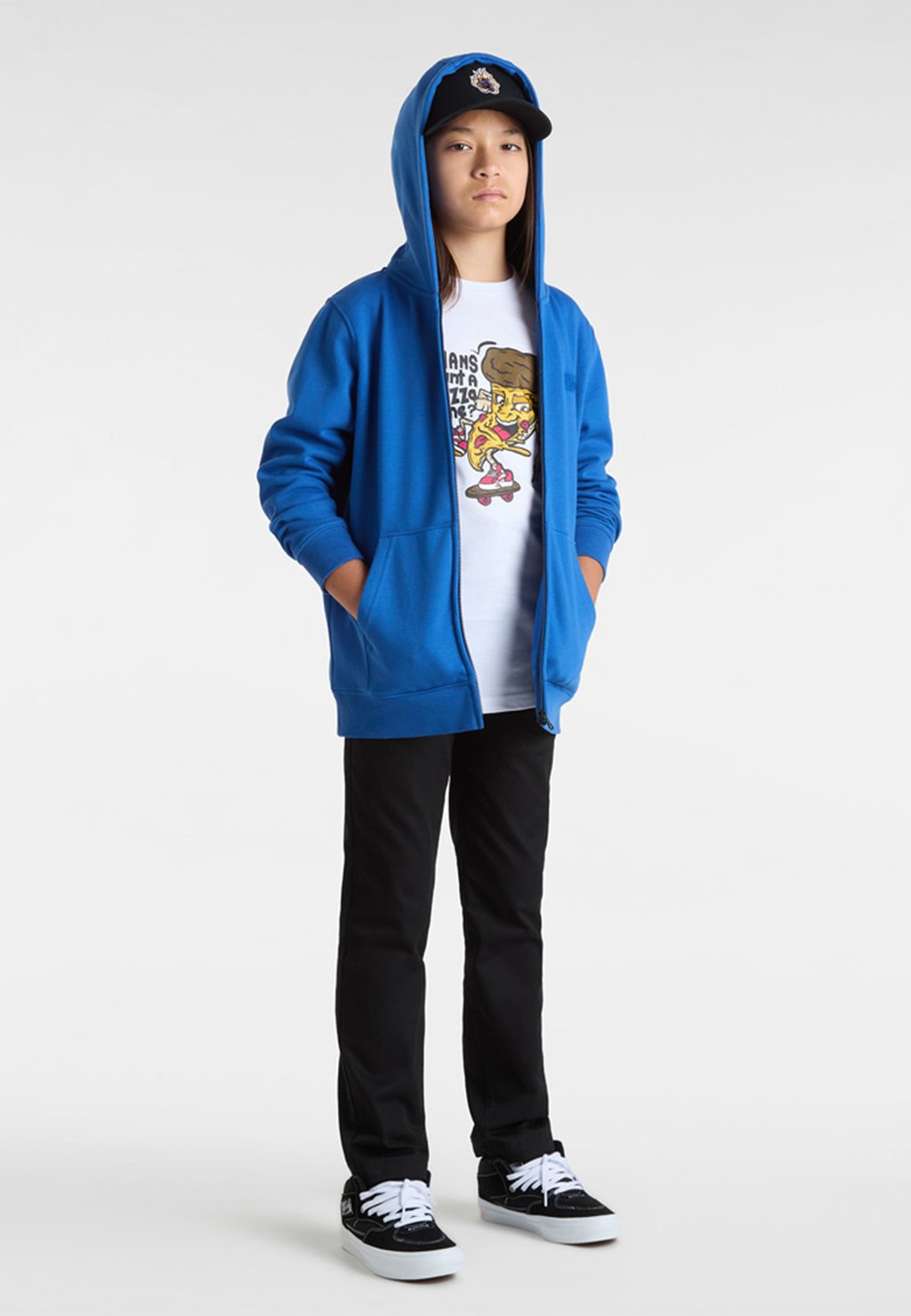 

Футболка с принтом Vans, белый