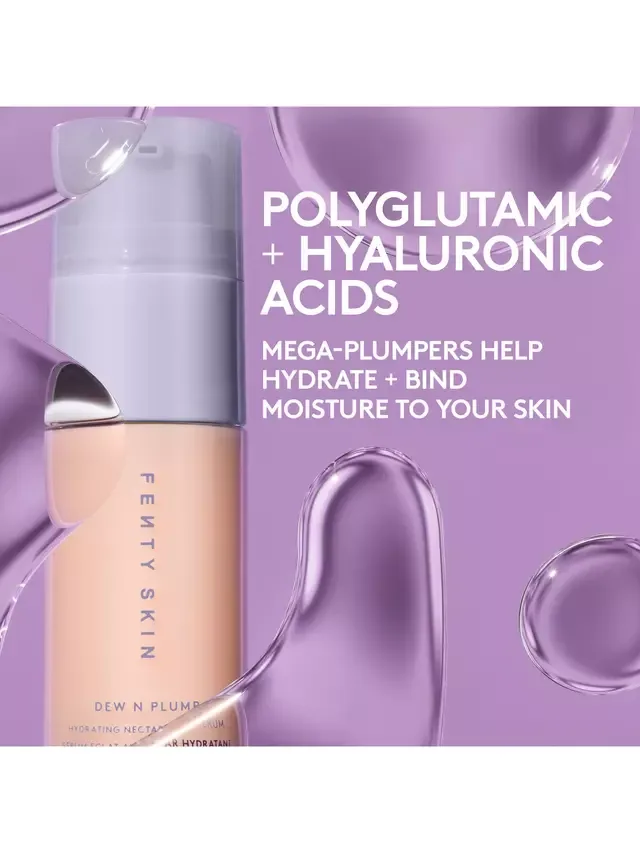 Сыворотка Fenty Beauty — Увлажняющая Skin Dew N Plump Hydrating Nectar Glow Serum, 30 мл — фото 4