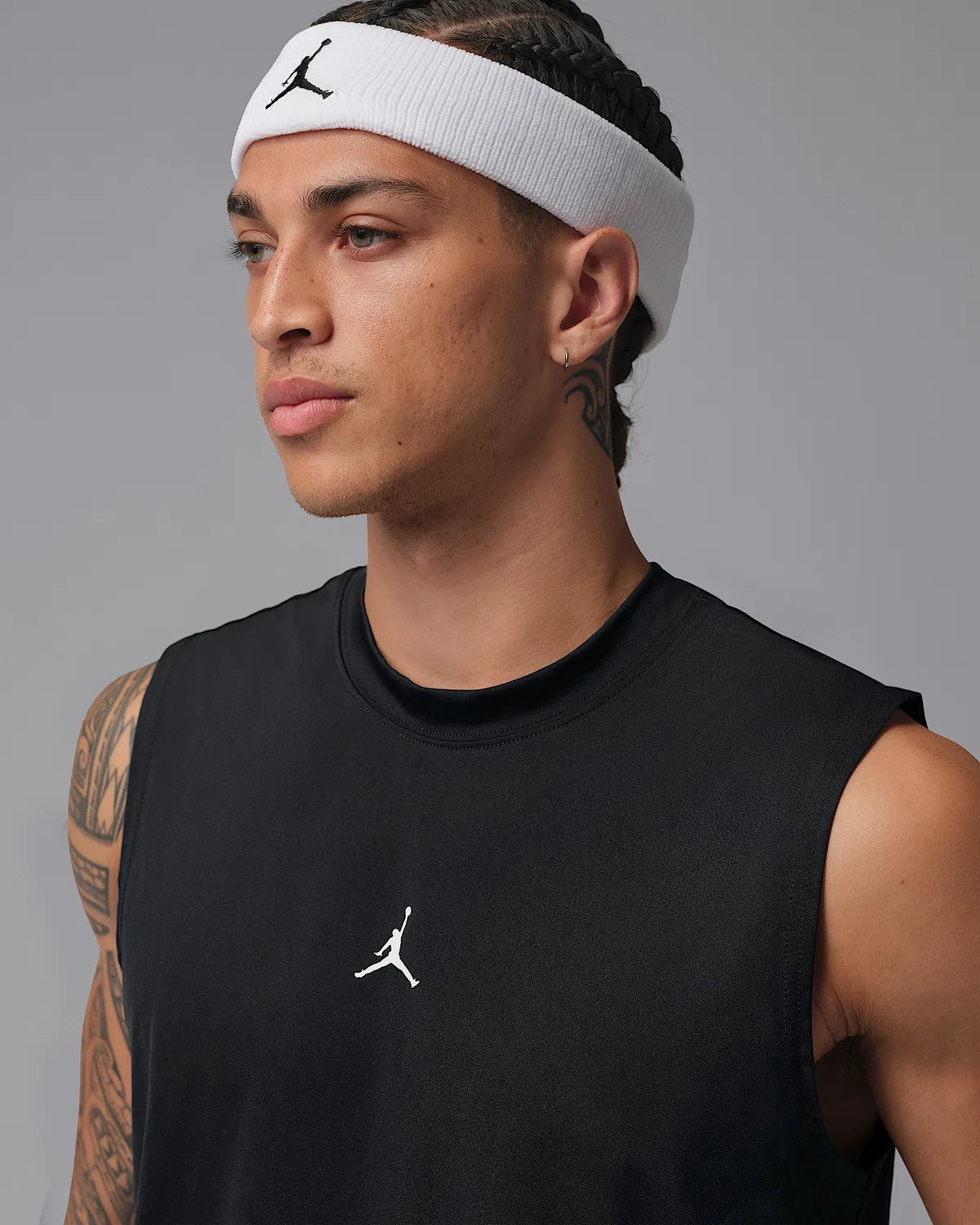 Мужской безрукавный топ Dri-FIT Jordan Sport Essentials, Black — фото 3