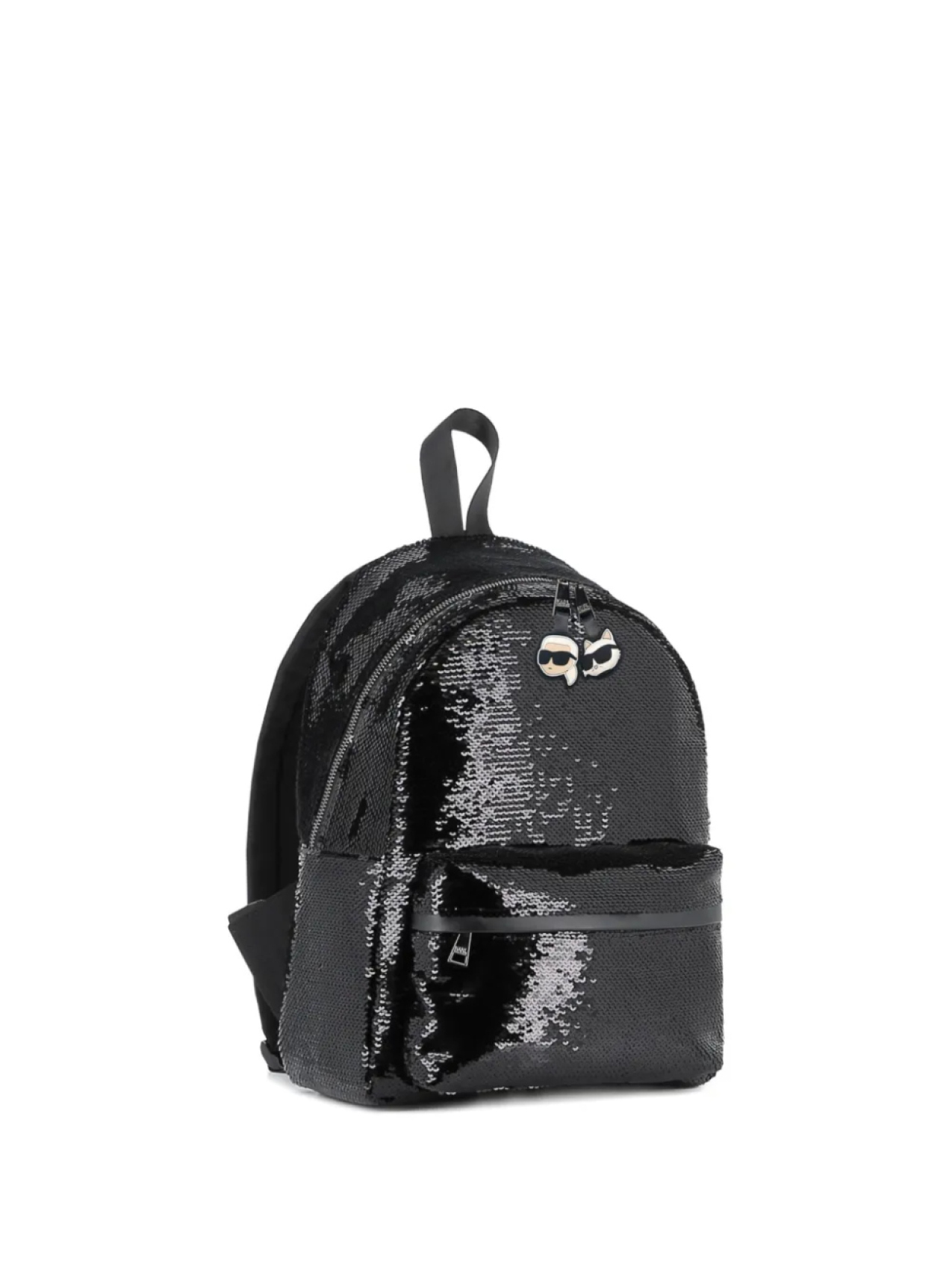 

Karl Lagerfeld Kids рюкзак с пайетками, черный