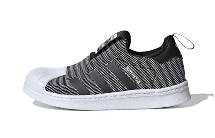 

Детские кроссовки для скейтбординга серии Superstar PS Low-top черного/белого цвета Adidas Originals