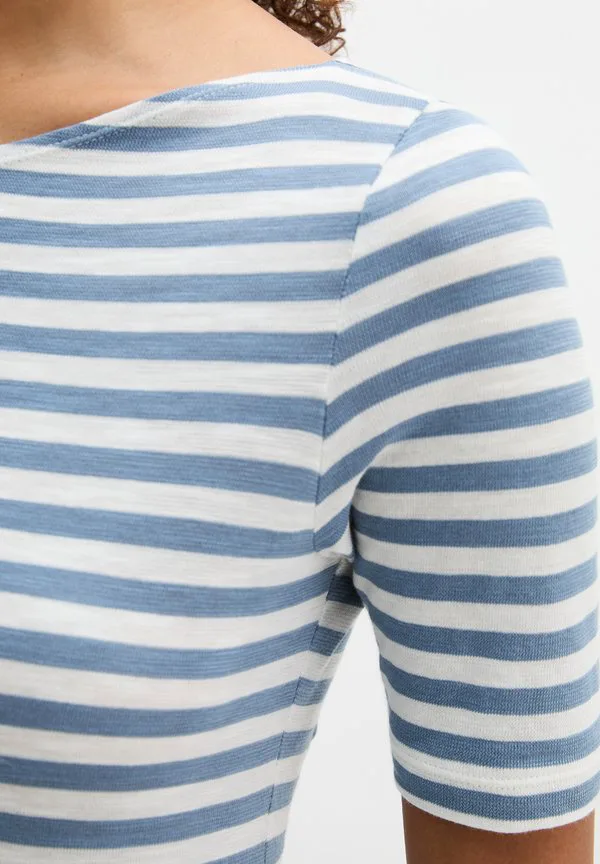 

Узкая футболка с принтом gestreiftes aus Marc O'Polo, Medium Blue, Синий, Узкая футболка с принтом gestreiftes aus Marc O'Polo, Medium Blue