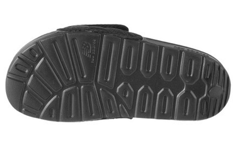 Шлепанцы New Balance 2152 Series Sports Slippers Unisex Black, черный — фото 4