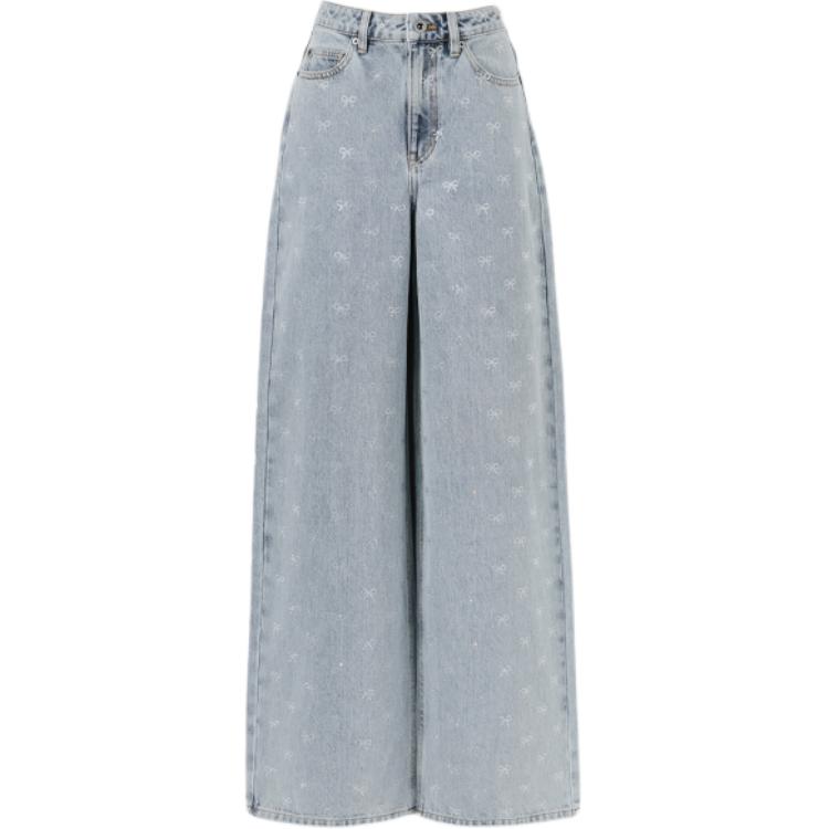 

Self-portrait Автопортрет Джинсы женские светло-денимовые синие