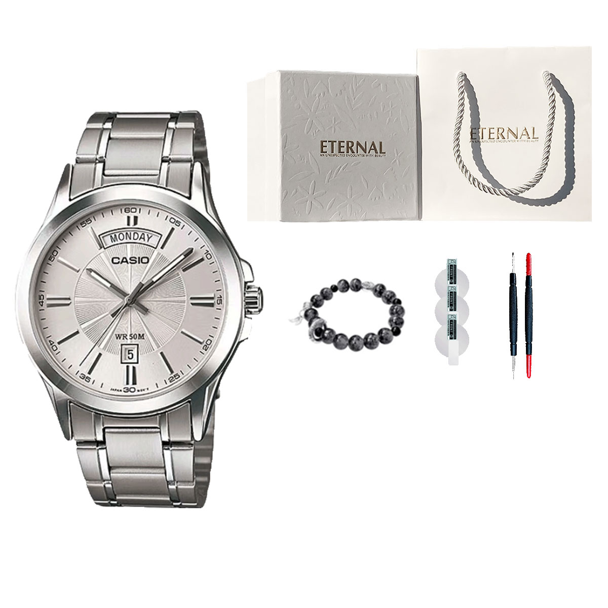 

Мужские часы Standard Series белые MTP-1381D-7A CASIO