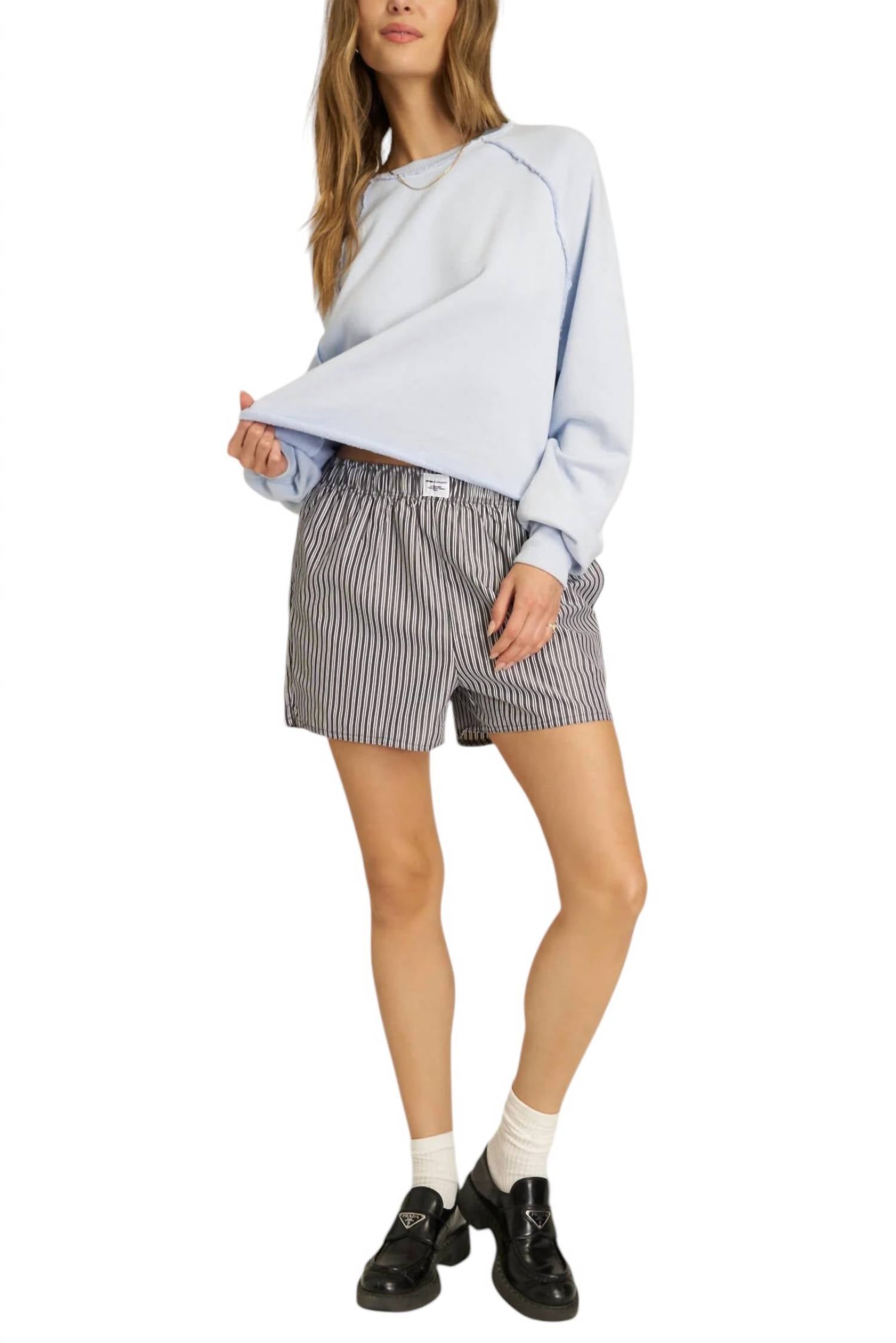 

Свитшот Paris Raglan в синем сумраке PROJECT SOCIAL T