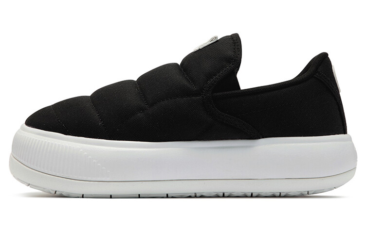 

Кроссовки Puma Women's Suede Mayu Slip-On Canvas 'Black White'