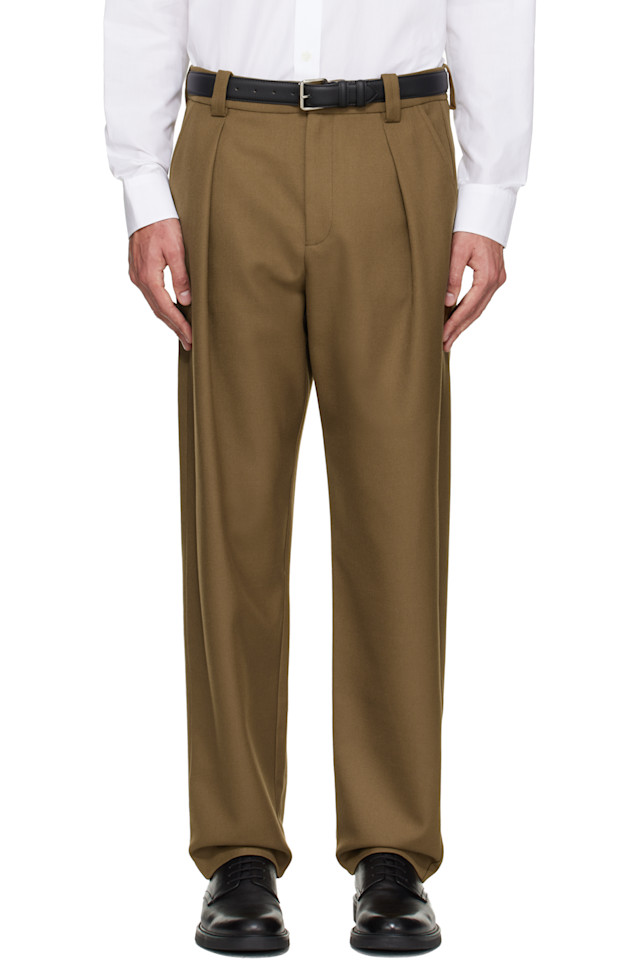 

A.P.C. Брюки Ренато бежевого цвета