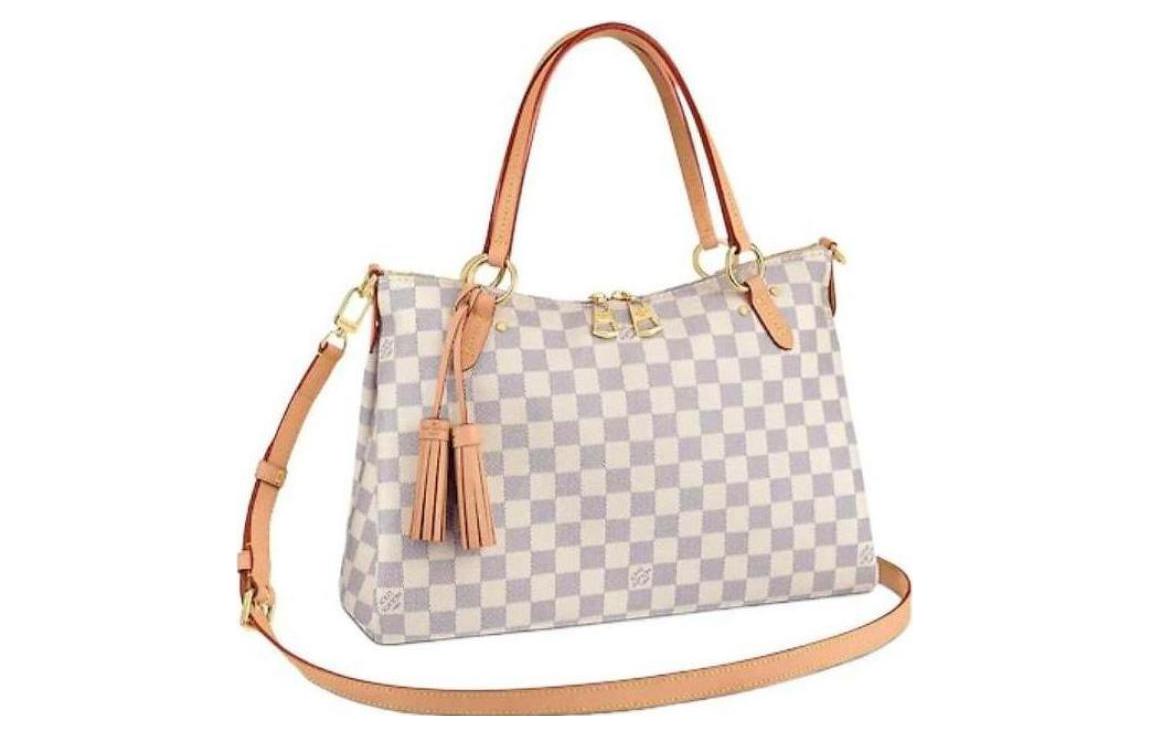 

Сумка через плечо из телячьей кожи, кроссбод, женская сумка экрю LOUIS VUITTON