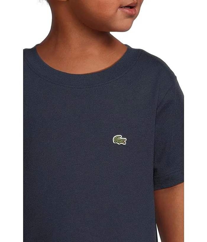 Футболка хлопковая Core Tee Lacoste Kids, Marine — фото 3