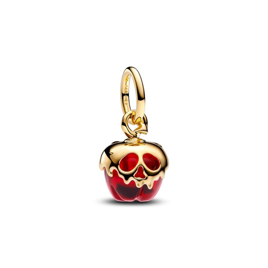 

Шарм Disney Villains Evil Queen Apple Dangle Pandora, покрытие - золото