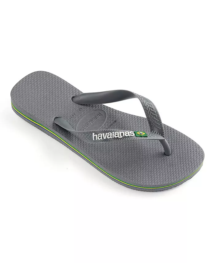 

Мужские шлепанцы Brazil Logo Flip-Flop Havaianas, серый