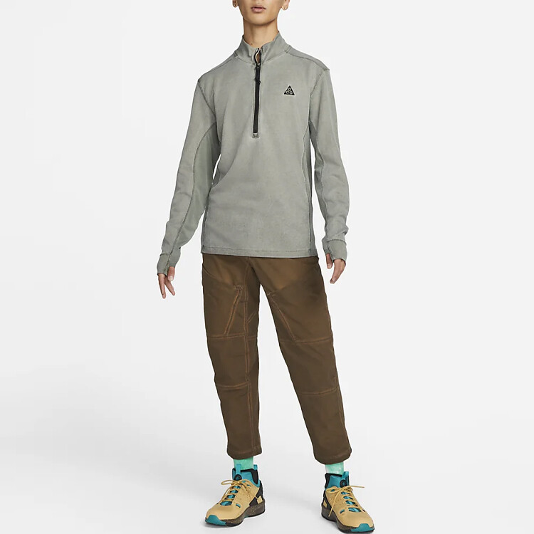 Футболка ACG мужская серая Nike, серый — фото 4