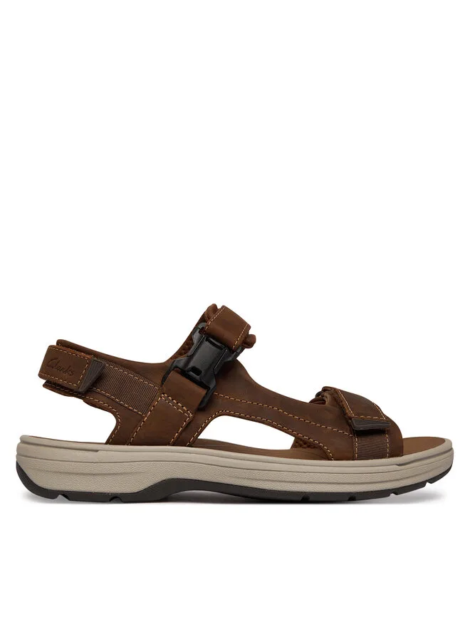 Clarks Сандалии Saltway Edge 26184778 коричневые