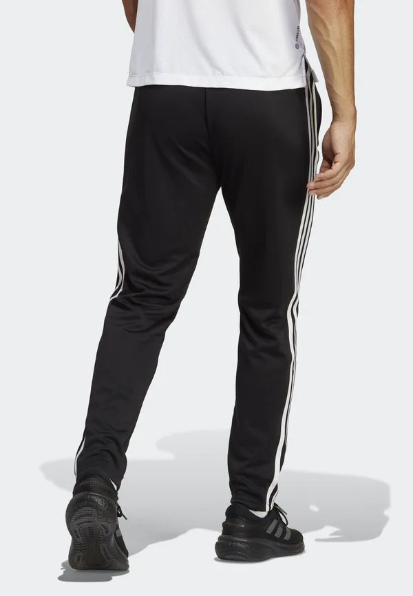 Необходимые вещи для поезда: спортивные штаны с тремя полосками. Adidas Performance, Black/White — фото 3