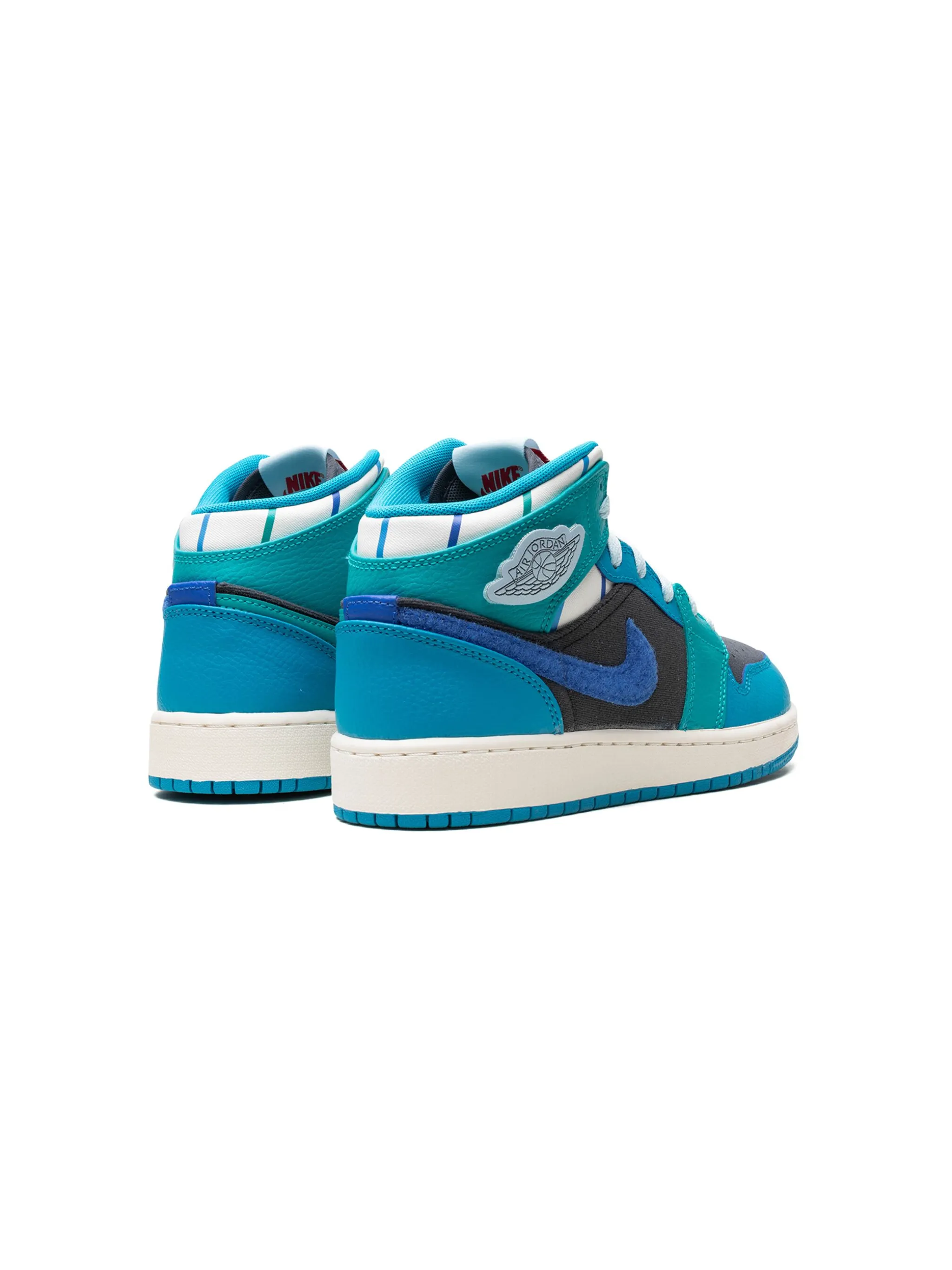 Кроссовки Air Jordan 1 Inspired By The Greatest Jordan Kids, синий — фото 3