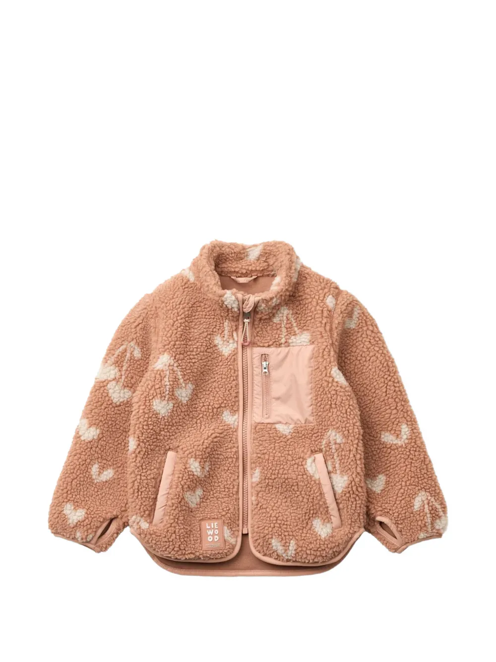 

Флисовая куртка Liewood, розовый