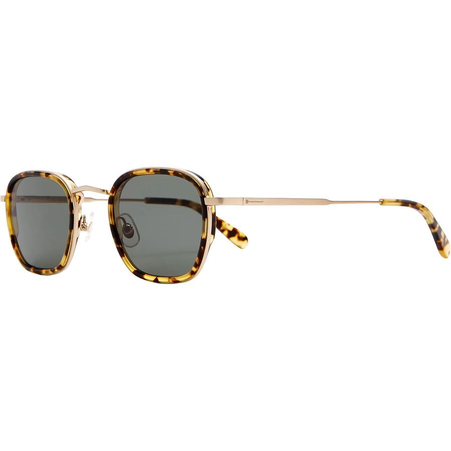 

Солнцезащитные очки Crap Eyewear The Groove Pilot Crap Eyewear, Brushed Gold & Tokyo Tortoise Bio/Vintage Green