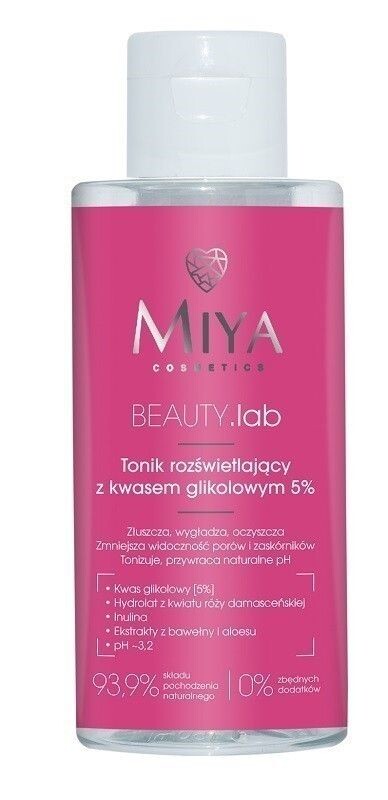 

Miya BEAUTY.lab Kwas Glikolowy 5% Тоник для лица, 150 ml