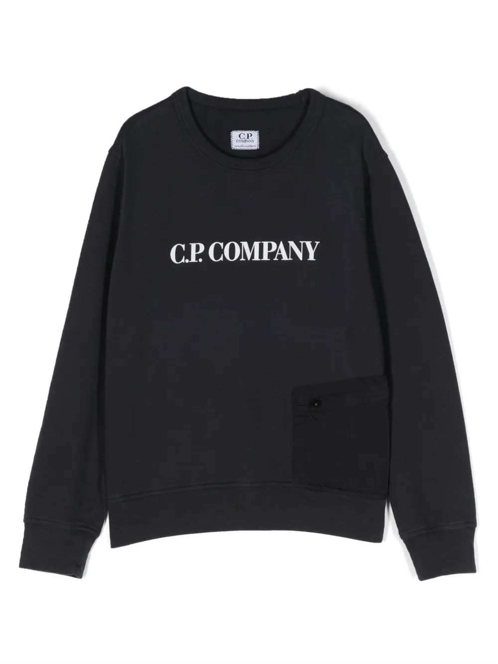

Толстовка с логотипом C.P. Company Kids, синий