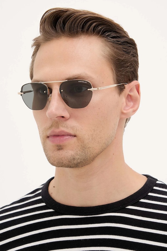 

Солнцезащитные очки Montblanc, золотой