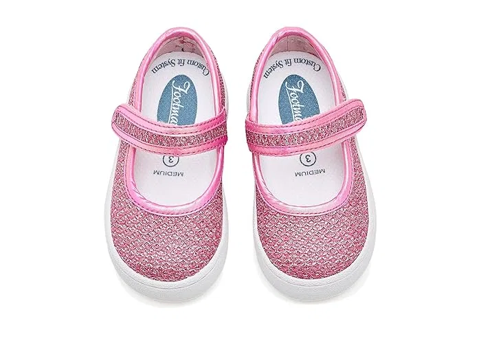 Кроссовки Мэри Джейн Amy Fuchsia Sparkle, FootMates — фото 3