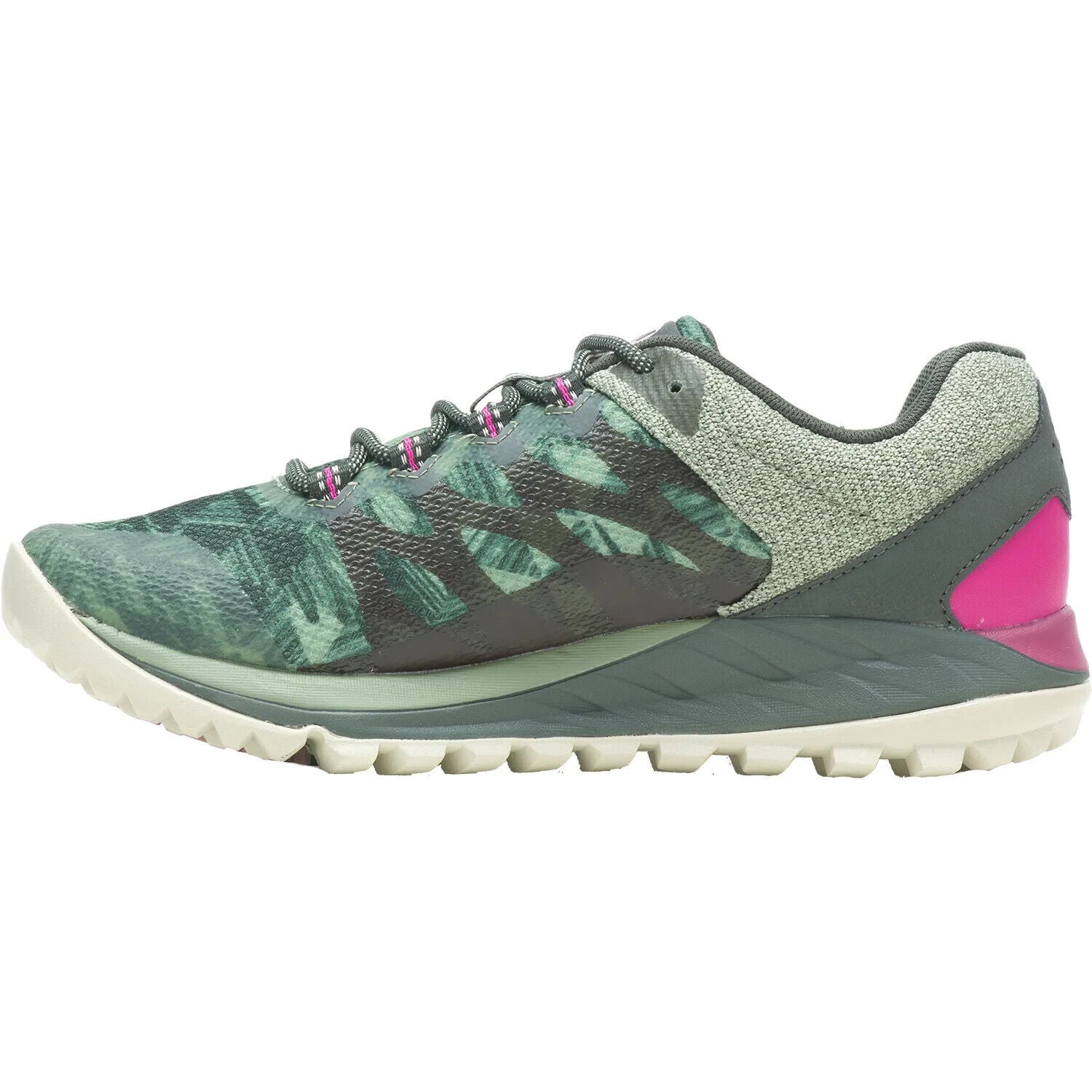 Merrell Antora 2 J067262 женские кроссовки для трейлраннинга в бирюзово-зеленом цвете TF2611 — фото 2