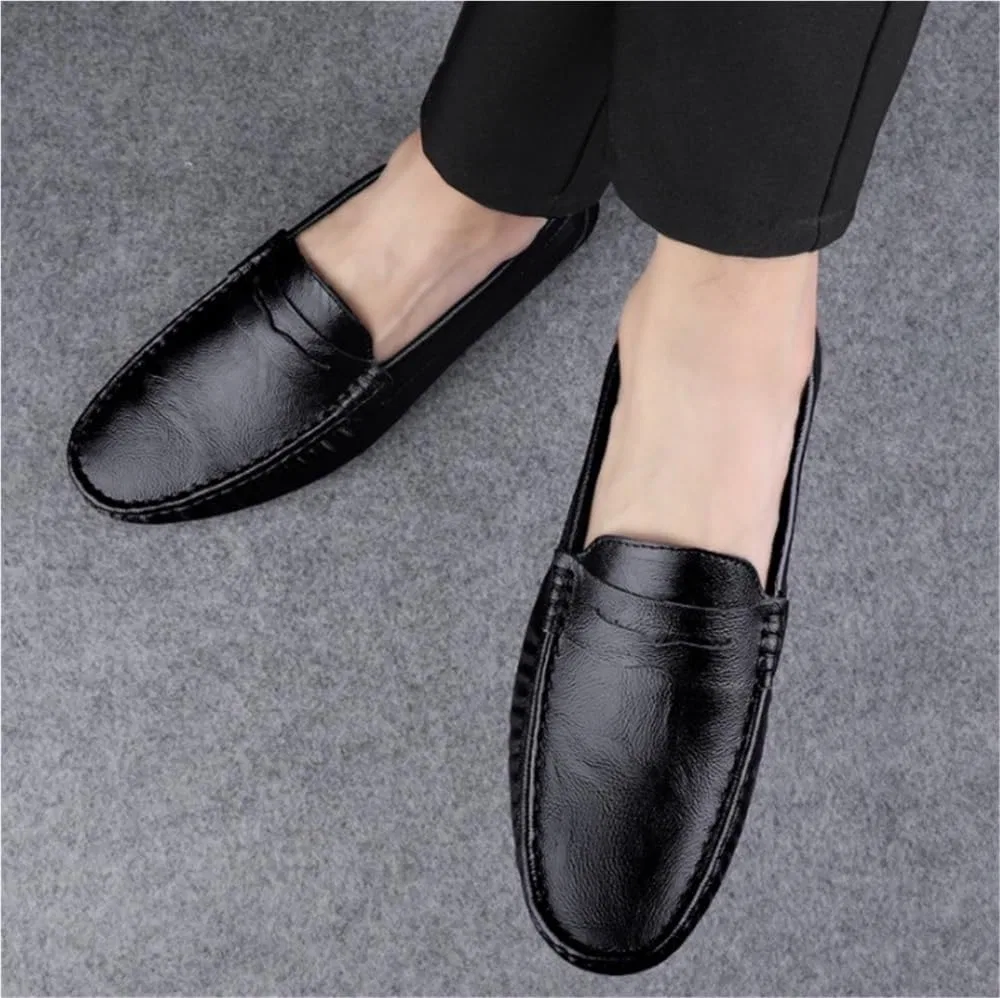 Лоферы кожаные Classic Leather, Black DHFIRUFSHLO — фото 2