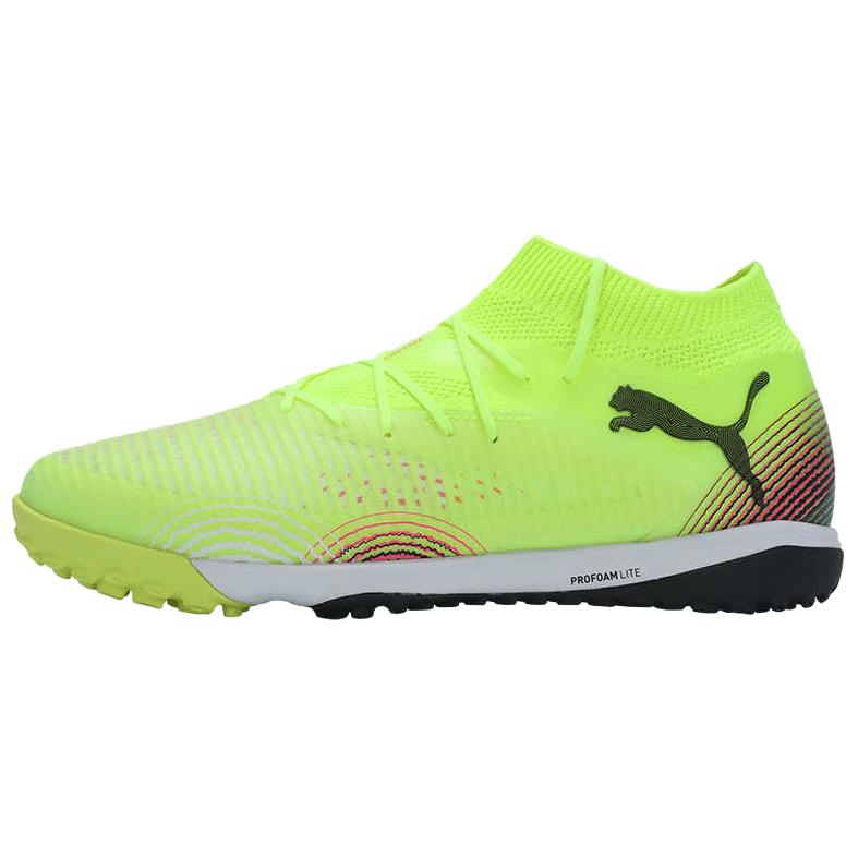 PUMA Футбольные бутсы FUTURE 8 унисекс желто-черные
