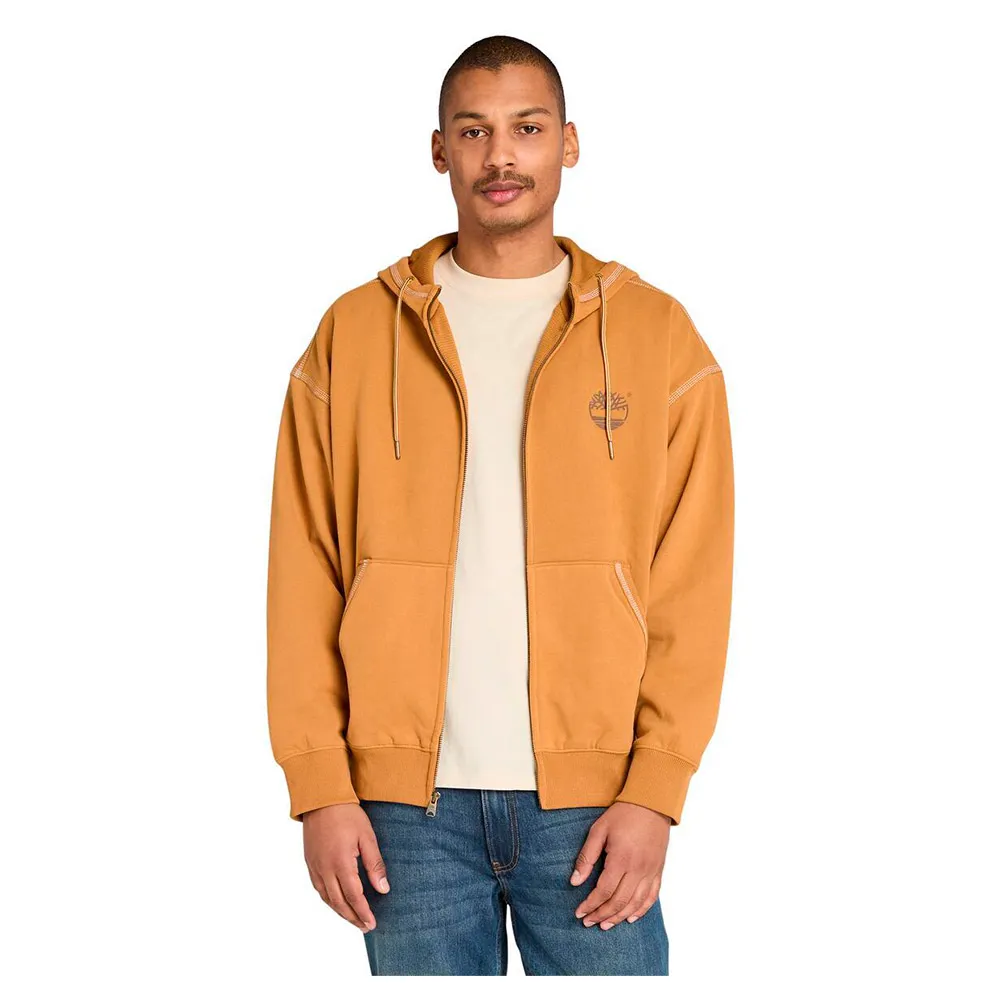 

Толстовка Timberland #10061 full zip, оранжевый