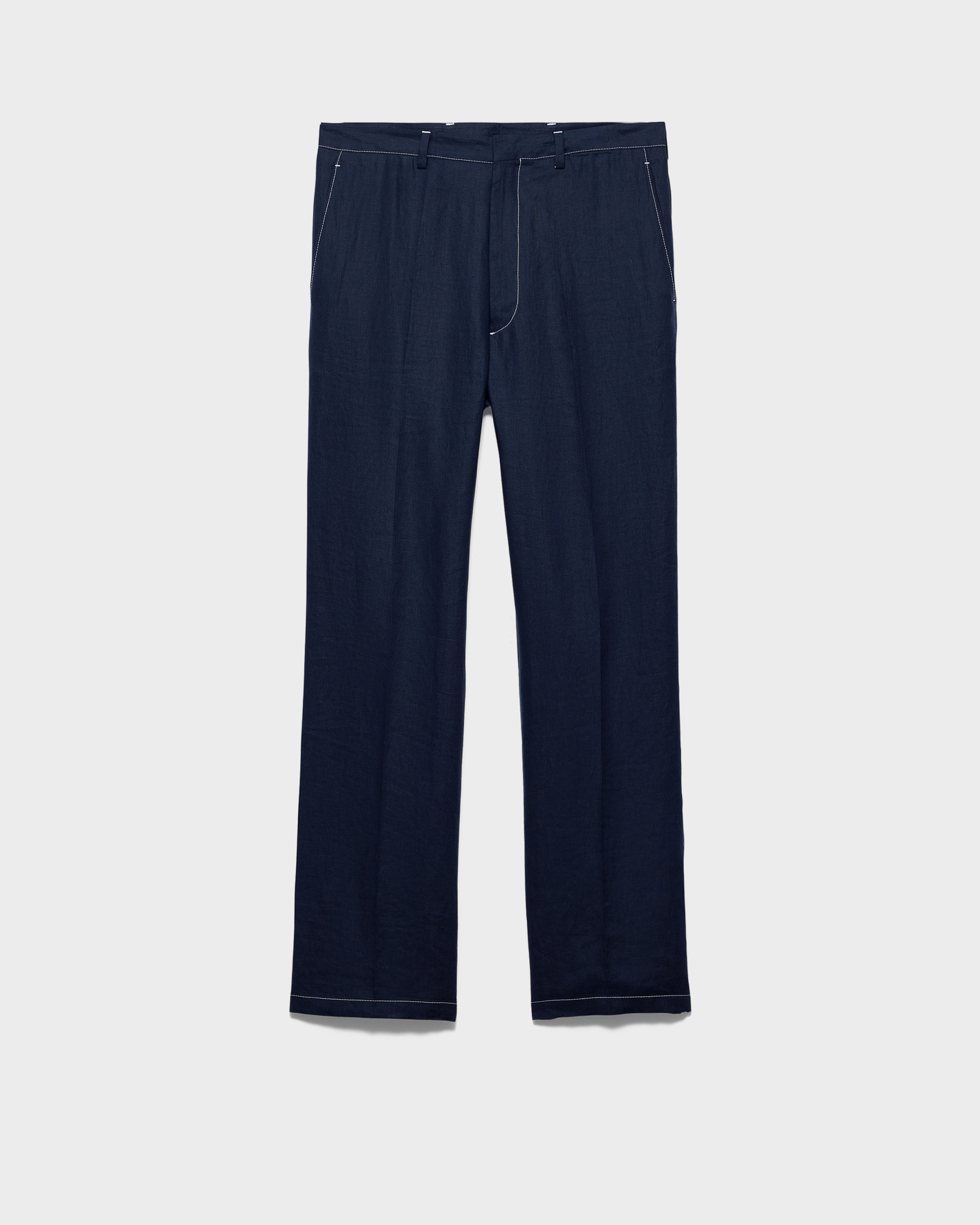 

Льняные брюки Prada, синий