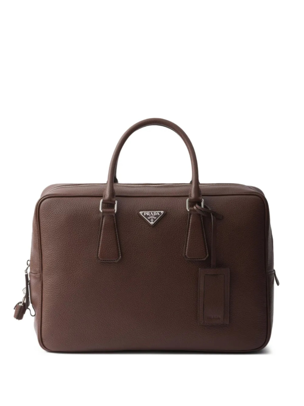 

Prada структурированный портфель, коричневый