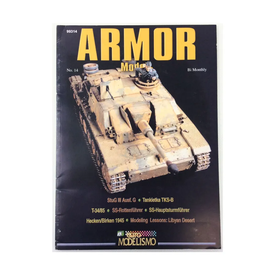 

№14 «StuG III Ausf.G, Танкиетка ТКС-Б, Т-34/85», Armor Models Magazine