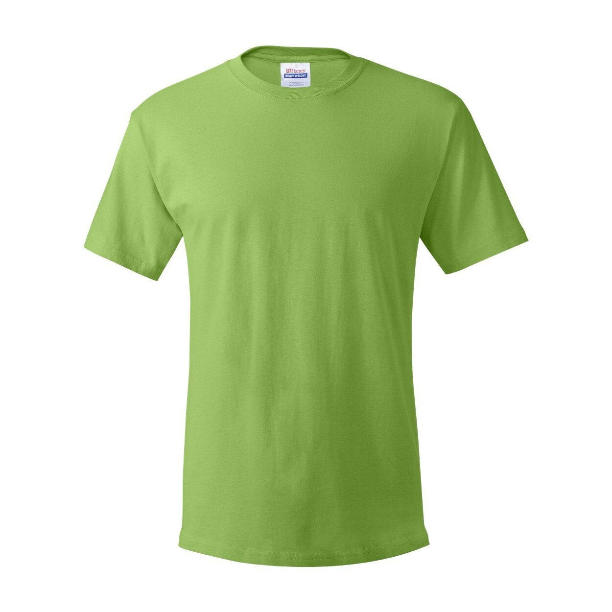 

Футболка Hanes Essential-T, цвет Lime