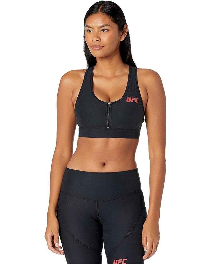

Бюстгальтер UFC Core Zip Front Sports, черный